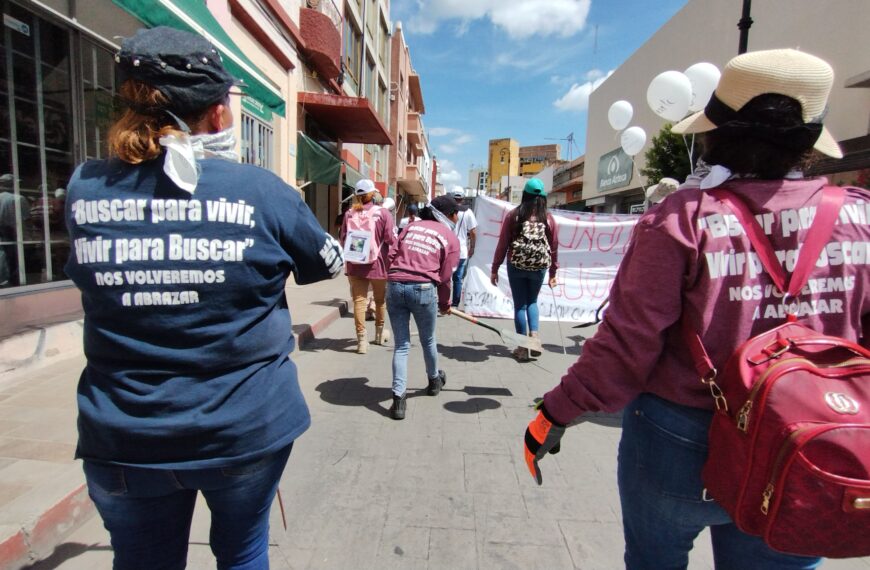 Desaparecidos en Guanajuato buscan justicia y ya no más agresiones