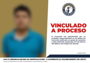 Vinculan a proceso a sujeto…