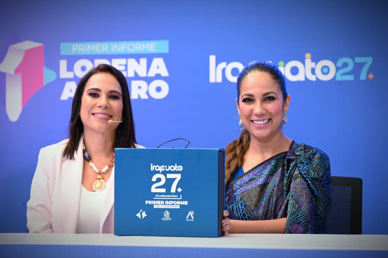 Lorena Alfaro y Libia Dennise Primer Informe de Gobierno, Irapuato tiene visión 27