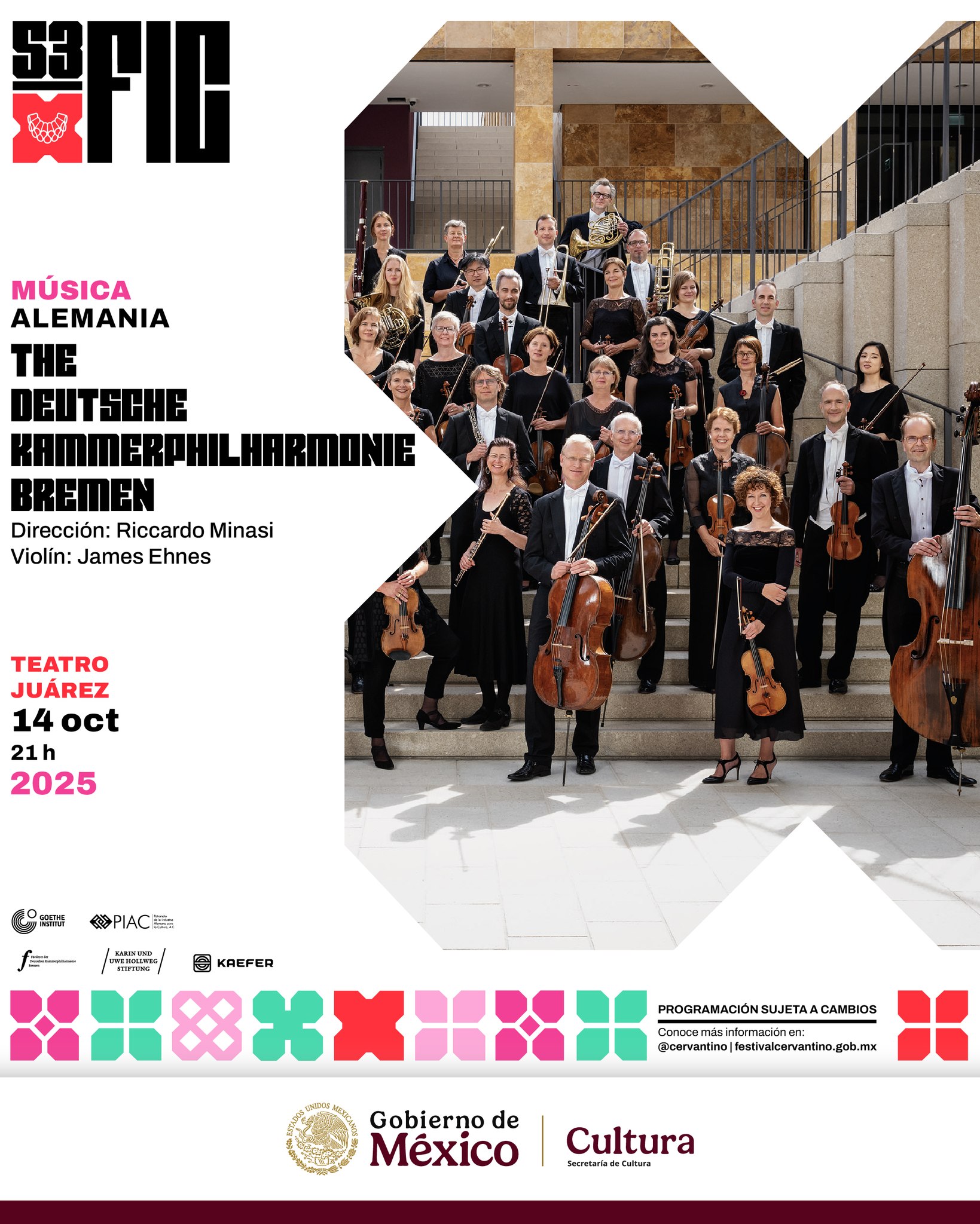 Kammerphilharmon estará en el Teatro Juárez en el Cervantino