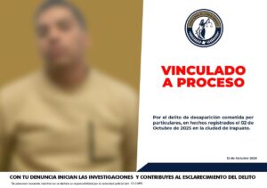 Vinculan a proceso a César Guadalupe “N” por desaparición en Irapuato; suman 15 detenidos por estos delitos en Guanajuato