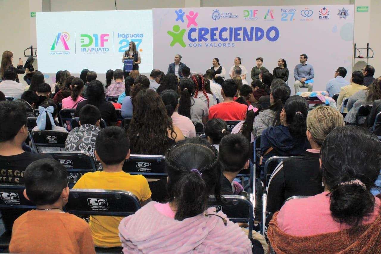 Creciendo con Valores: el programa que brinda apoyo a niñas y niños marcados por la violencia en Irapuato