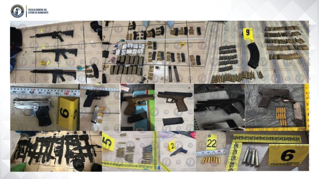 Golpe a la delincuencia en Guanajuato: 22 personas detenidas en operativos simultáneos en Irapuato y Silao