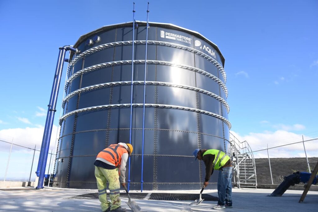 Invierte Irapuato 25.7 millones en macrotanque para garantizar abasto de agua en Villas de Irapuato