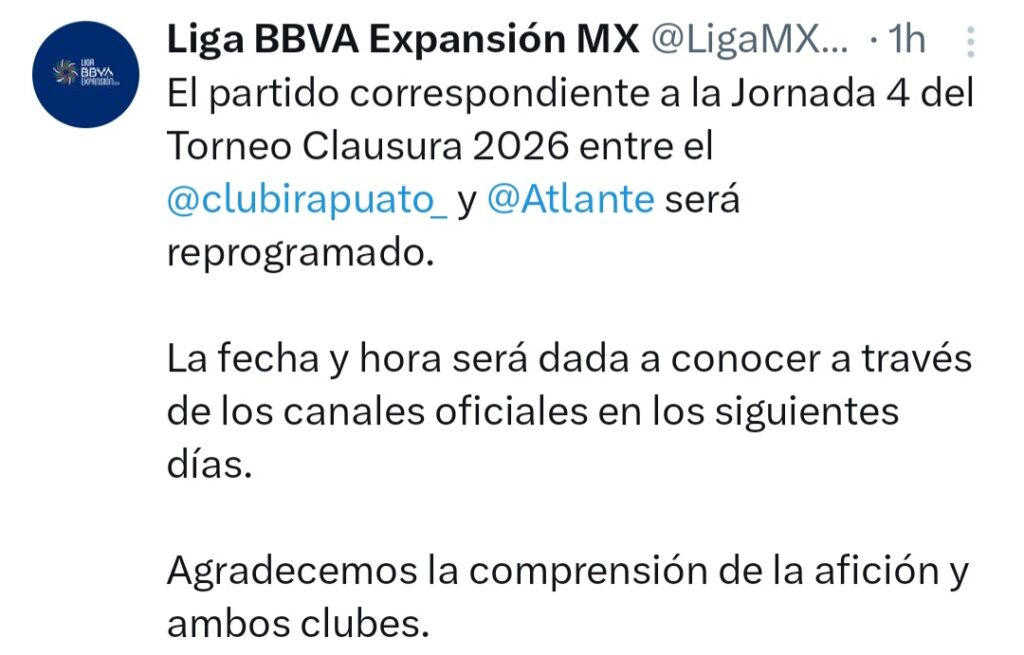 Por seguridad, Liga de Expansión y ligas TDP reprograman partidos en Irapuato y Celaya tras masacre en Salamanca