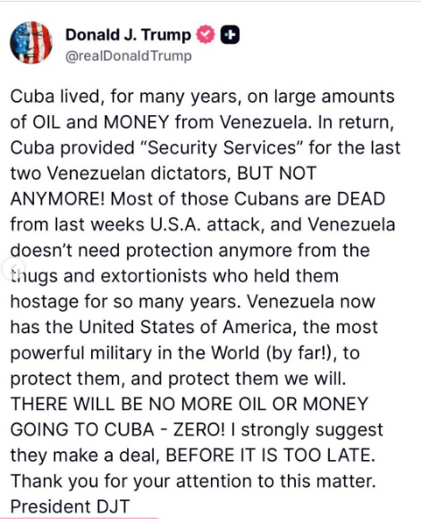 México suspende envío de petróleo a Cuba tras presiones de Trump; Sheinbaum defiende soberanía