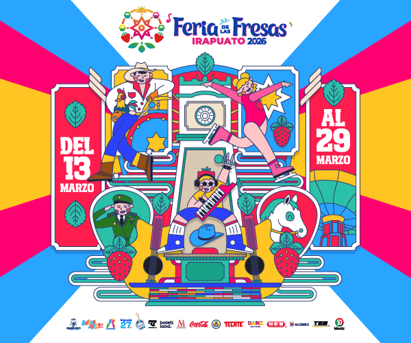 Banner B Feria d elas Fresas 2026 irapuato