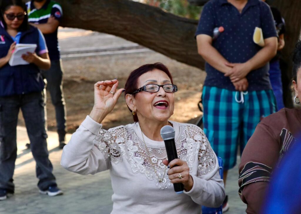 LORENA ALFARO REFUERZA DIÁLOGO EN LA FONHAPO; ANUNCIA COLECTOR PLUIVIAL PARA MÁS DE 34 MIL PERSONAS