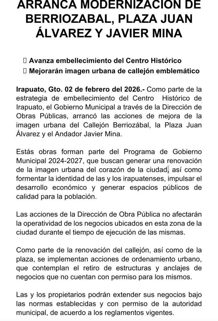 De madrugada y sin aviso: retiran estructuras a restaurantes de Berriozábal, en Irapuato