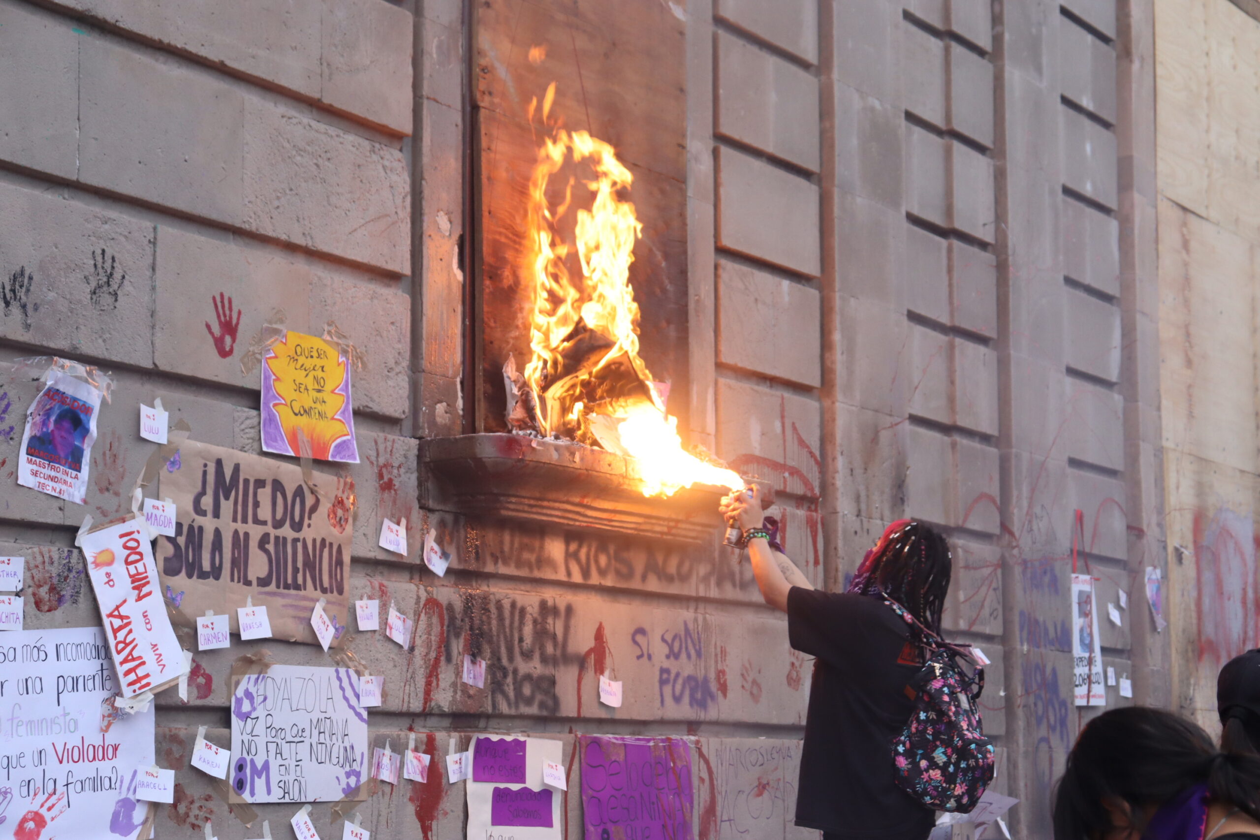 La voz de las mujeres se escucha en Irapuato: así se vivió la marcha del 8M
