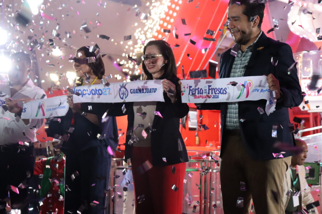 Irapuato inaugura la Feria de las Fresas 2026 con espectáculos, cultura y orgullo fresero