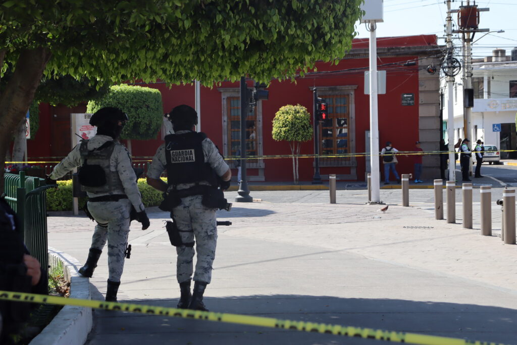 violencia llega al corazón del centro historico de irapuato