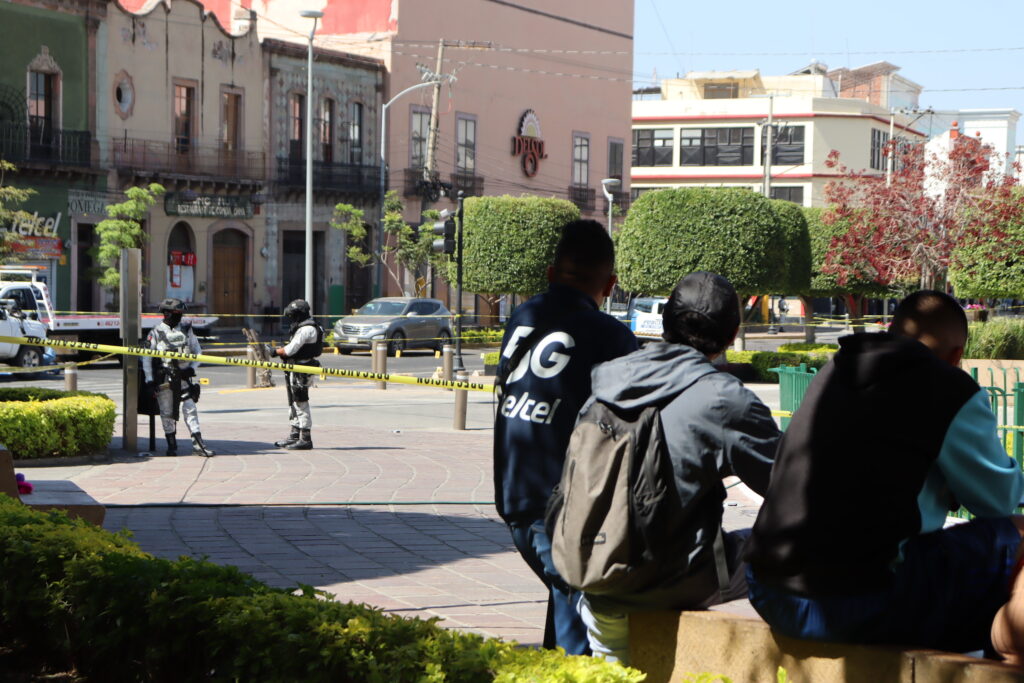 Violencia alcanza el corazón de Irapuato: matan a un hombre y hieren a dos en el Centro Histórico