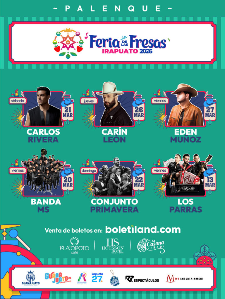 FERIA DE LAS FRESAS 2026, ARRANCA ESTE 13 DE MARZO CON ENTRADA GRATIS EN EL DÍA DE LA GENTE 