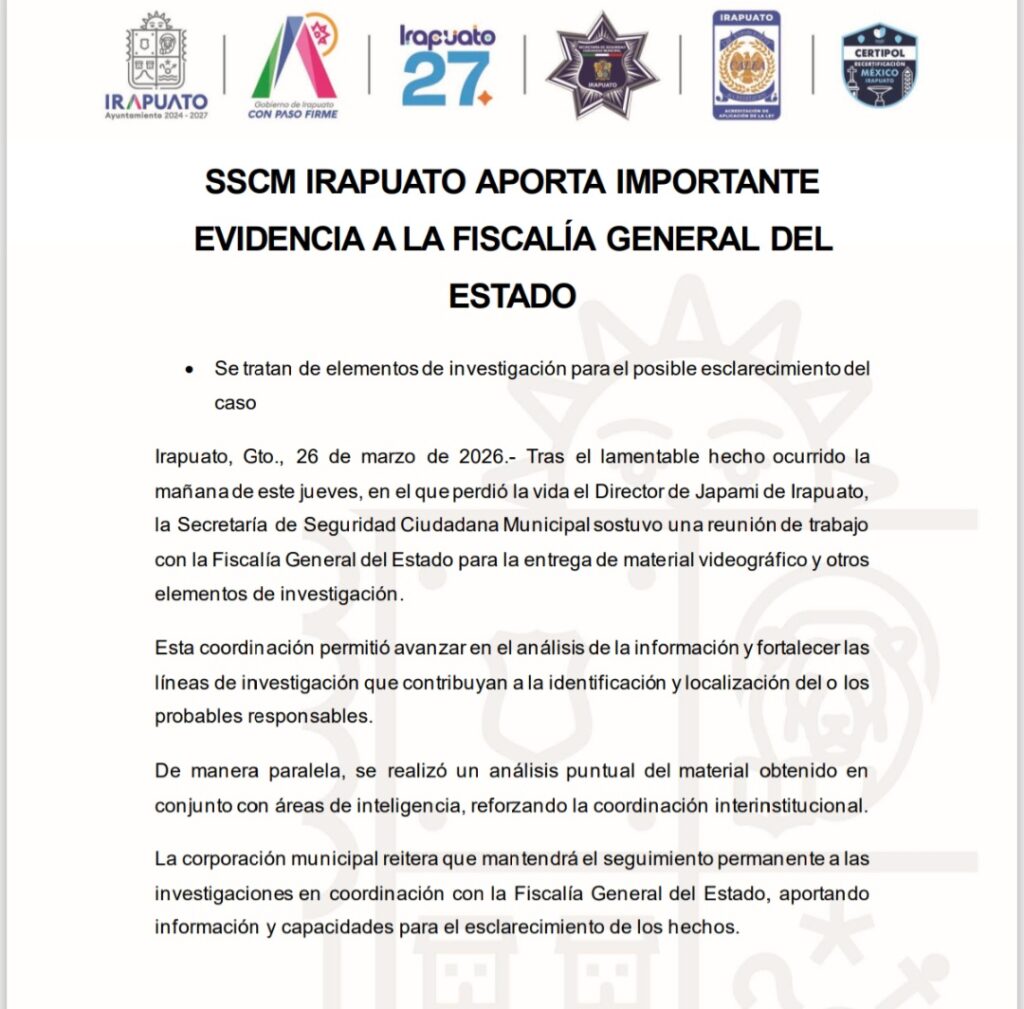 https://ruta45news.com/asi-fue-asesinato-roberto-castaneda-japami-irapuato/