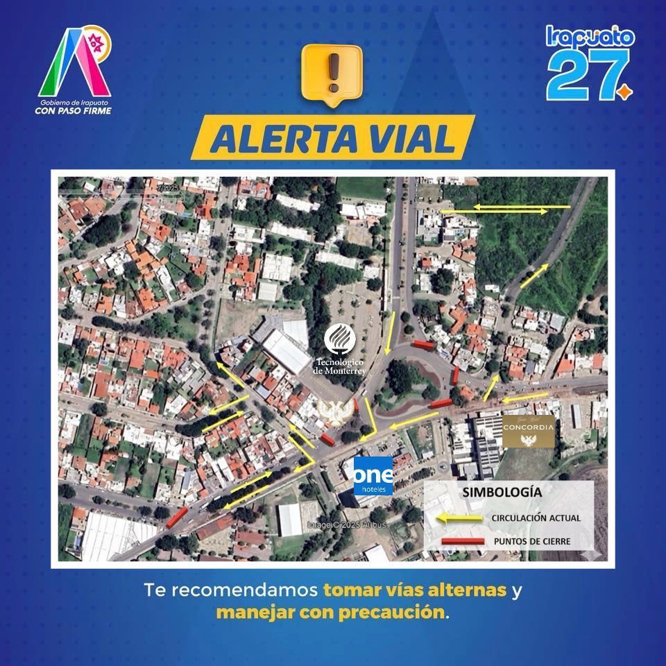 AVANZA MODERNIZACIÓN DEL BULEVAR A VILLAS DE IRAPUATO; APLICAN CAMBIOS VIALES EN ETAPA FINAL