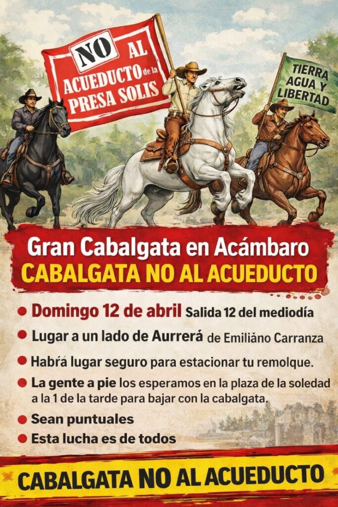 Cabalgata contra el Acueducto Presa Solís obedece a “otros intereses”: Libia Dennise