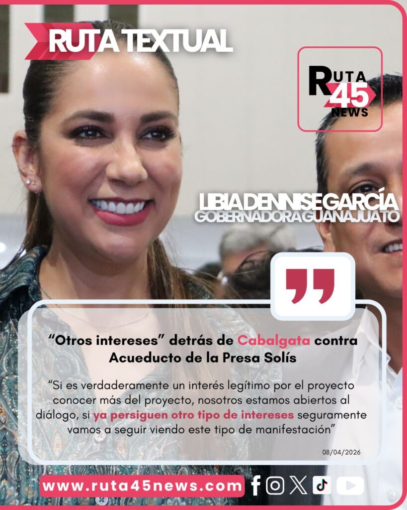 Cabalgata contra el Acueducto Presa Solís obedece a “otros intereses”: Libia Dennise