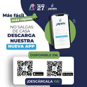 MODERNIZA JAPAMI APP MÓVIL PARA FACILITAR PAGOS Y REPORTES