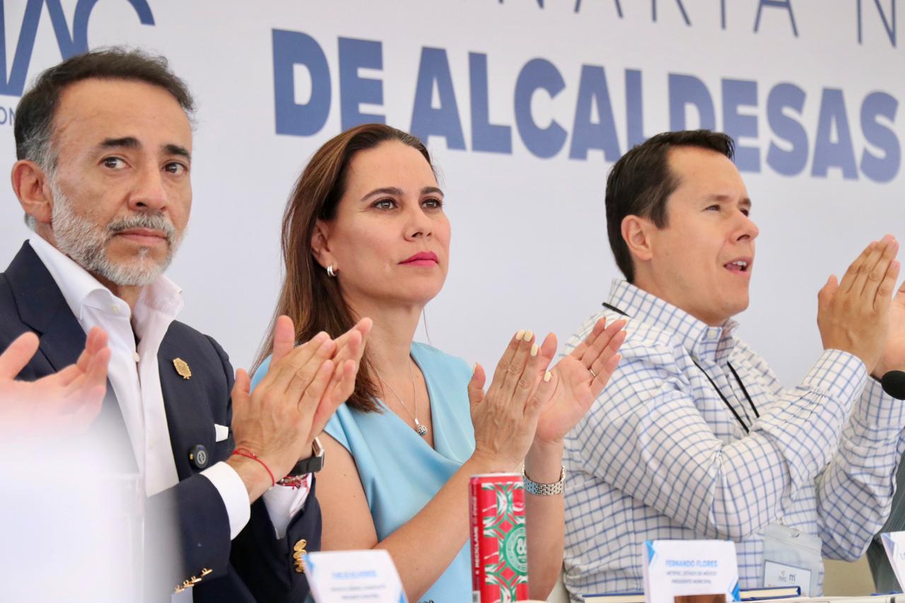 PARTICIPA LORENA ALFARO, ALCALDESA DE IRAPUATO, EN REUNIÓN PLENARIA DE ALCALDES