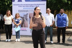 En San Pedro ya no saldrá arena de las llaves; rehabilitan pozo tras años de problemas