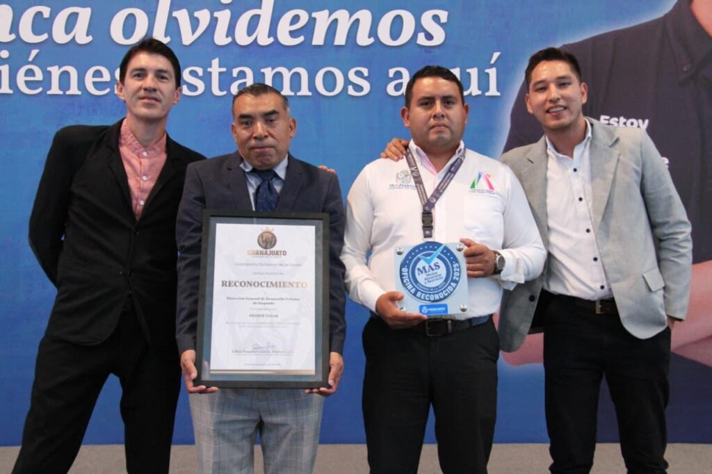Irapuato obtiene dos primeros lugares estatales en atención ciudadana; Desarrollo Económico sobresale