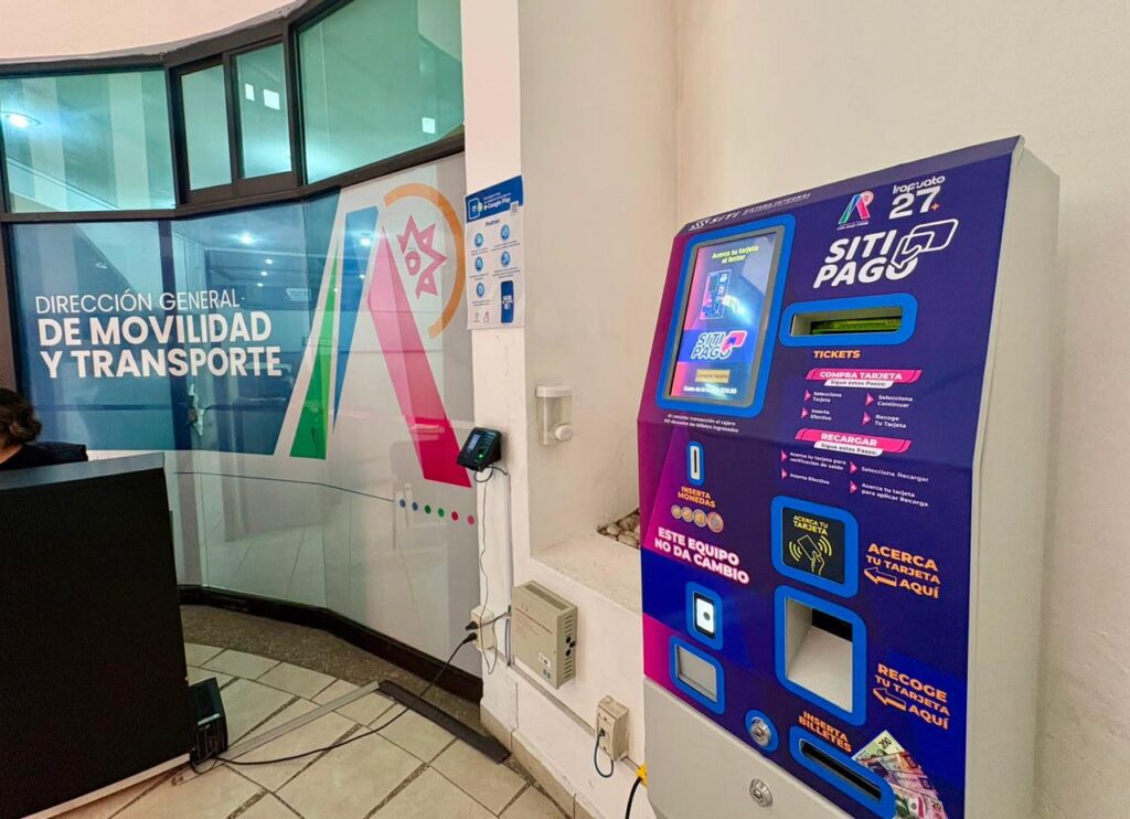 ¿Dónde recargar la Tarjeta SITI Pago en Irapuato? Conoce el nuevo ticket vending machine (TVM)