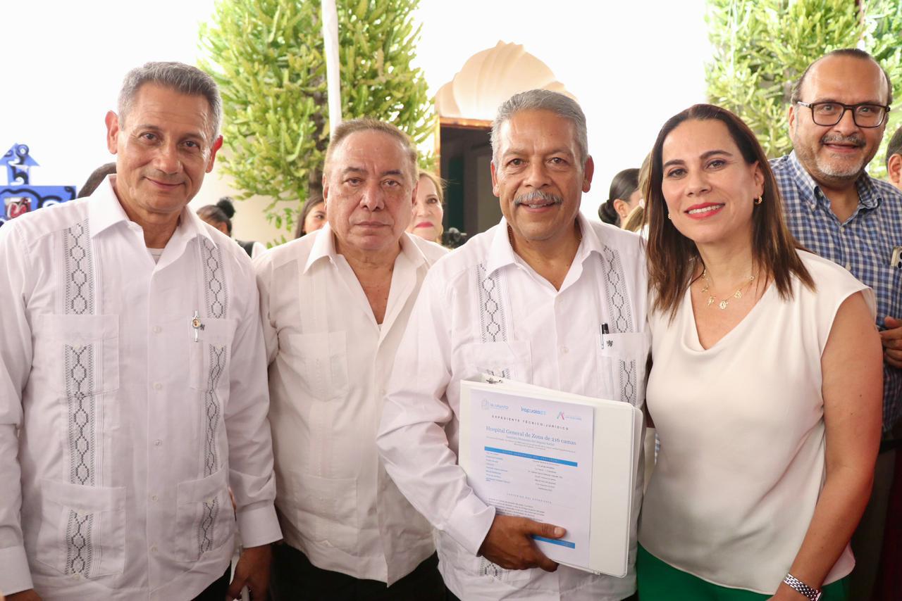 Hacen frente común CTM y SITIMM y gobierno para exigir la construcción de un nuevo hospital del IMSS en Irapuato