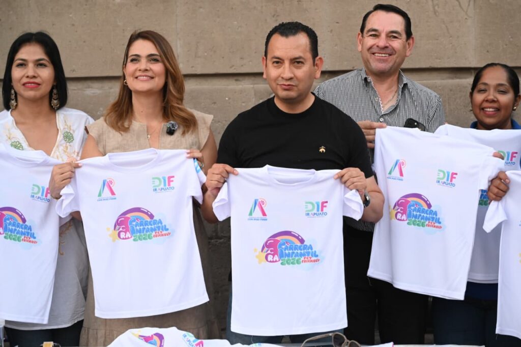 Festival de la Niñez llena el Centro Histórico de Irapuato