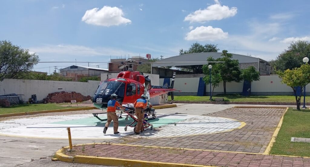 Medicóptero de Guanajuato suma 22 traslados de pacientes críticos en 2026