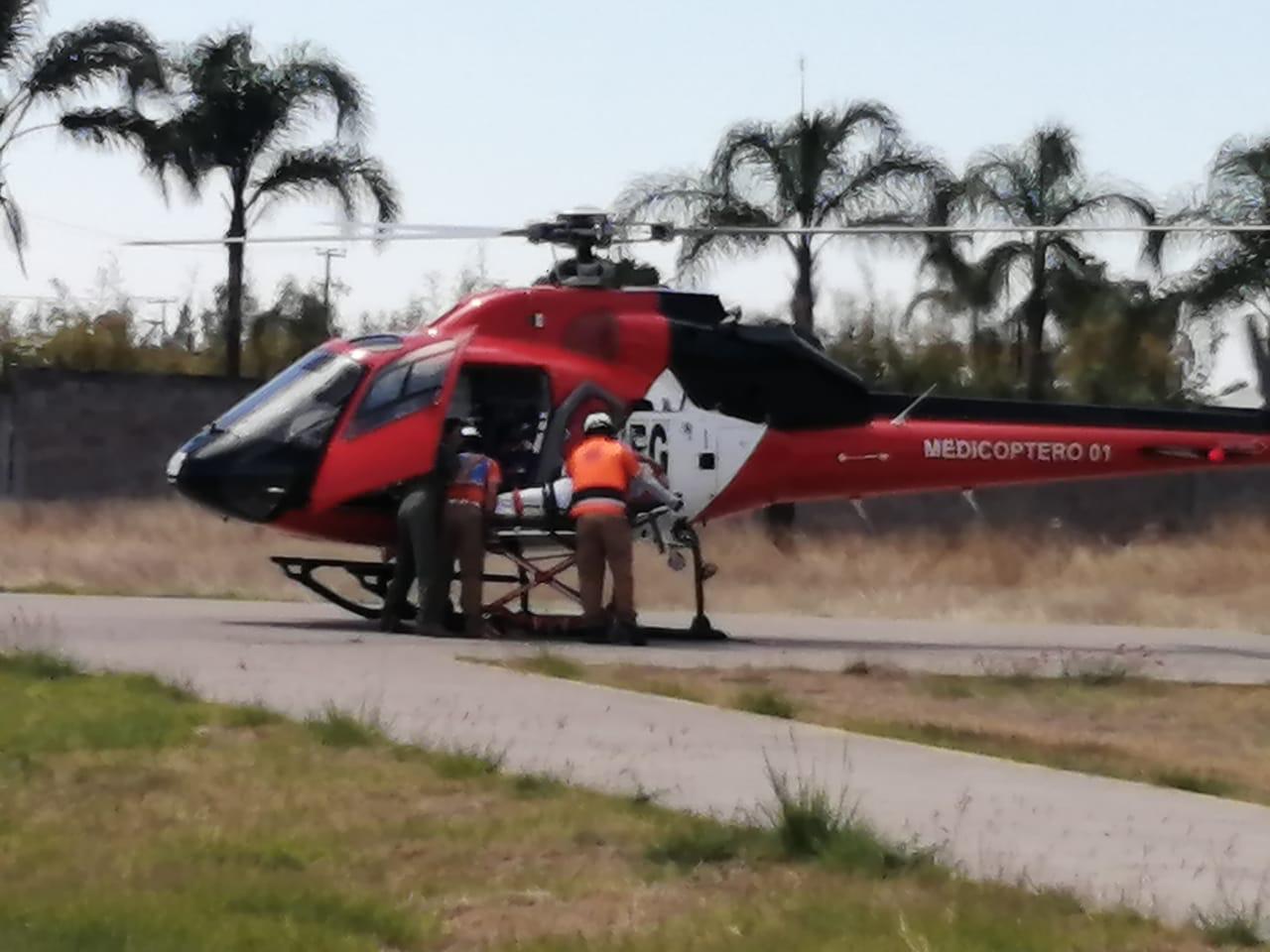 Medicóptero de Guanajuato suma 22 traslados de pacientes críticos en 2026