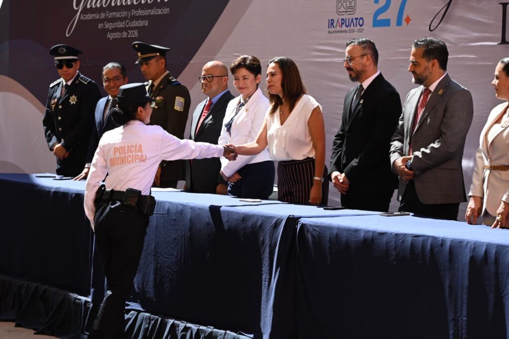 Irapuato suma 47 nuevos policías de proximidad; 28 son mujeres