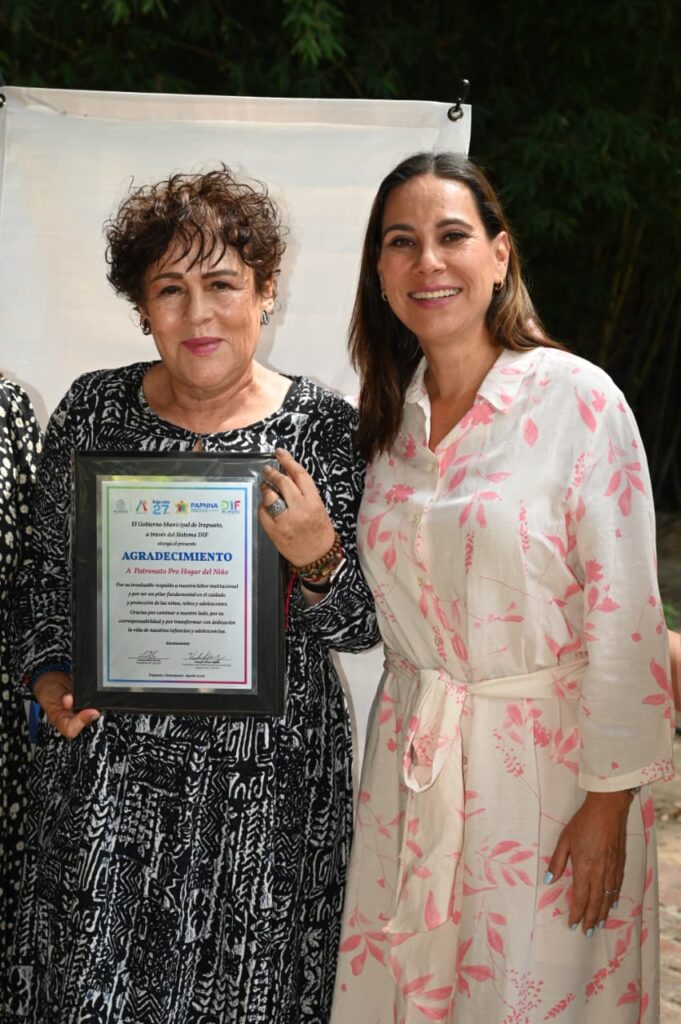 Lorena Alfaro reconoce a siete Centros de Asistencia Social de Irapuato