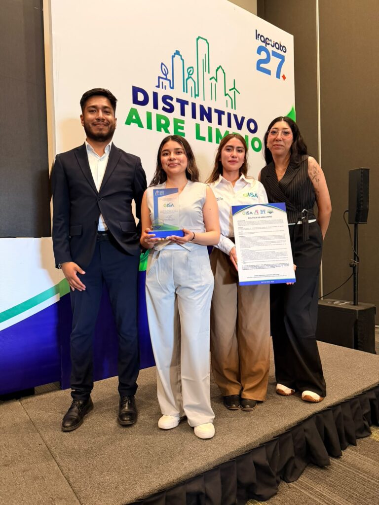 Reconocen a 15 empresas de Irapuato por sus acciones para mejorar la calidad del aire