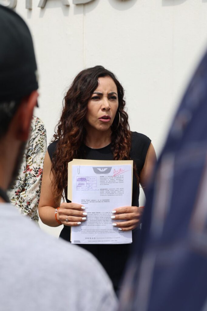 “El PAN creó una figura para hacer hoy lo que electoralmente todavía no corresponde hacer. Le pueden llamar ‘Defensores’, pero si hay aspirantes recorriendo municipios, propaganda, espectaculares, concentraciones y posicionamiento sistemático, la autoridad tiene que revisar qué está ocurriendo realmente.”