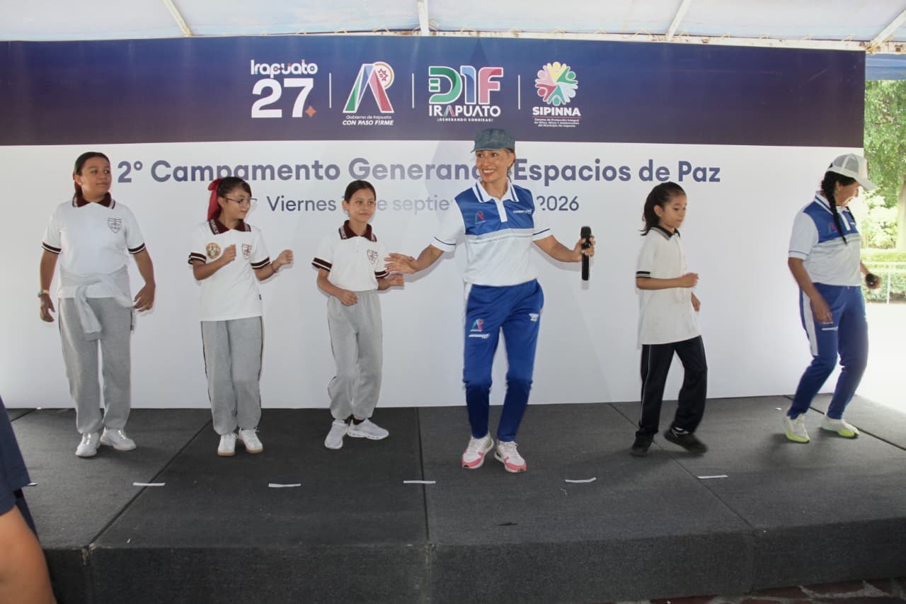 Estudiantes participan en campamento contra el bullying y riesgos psicosociales en Irapuato
